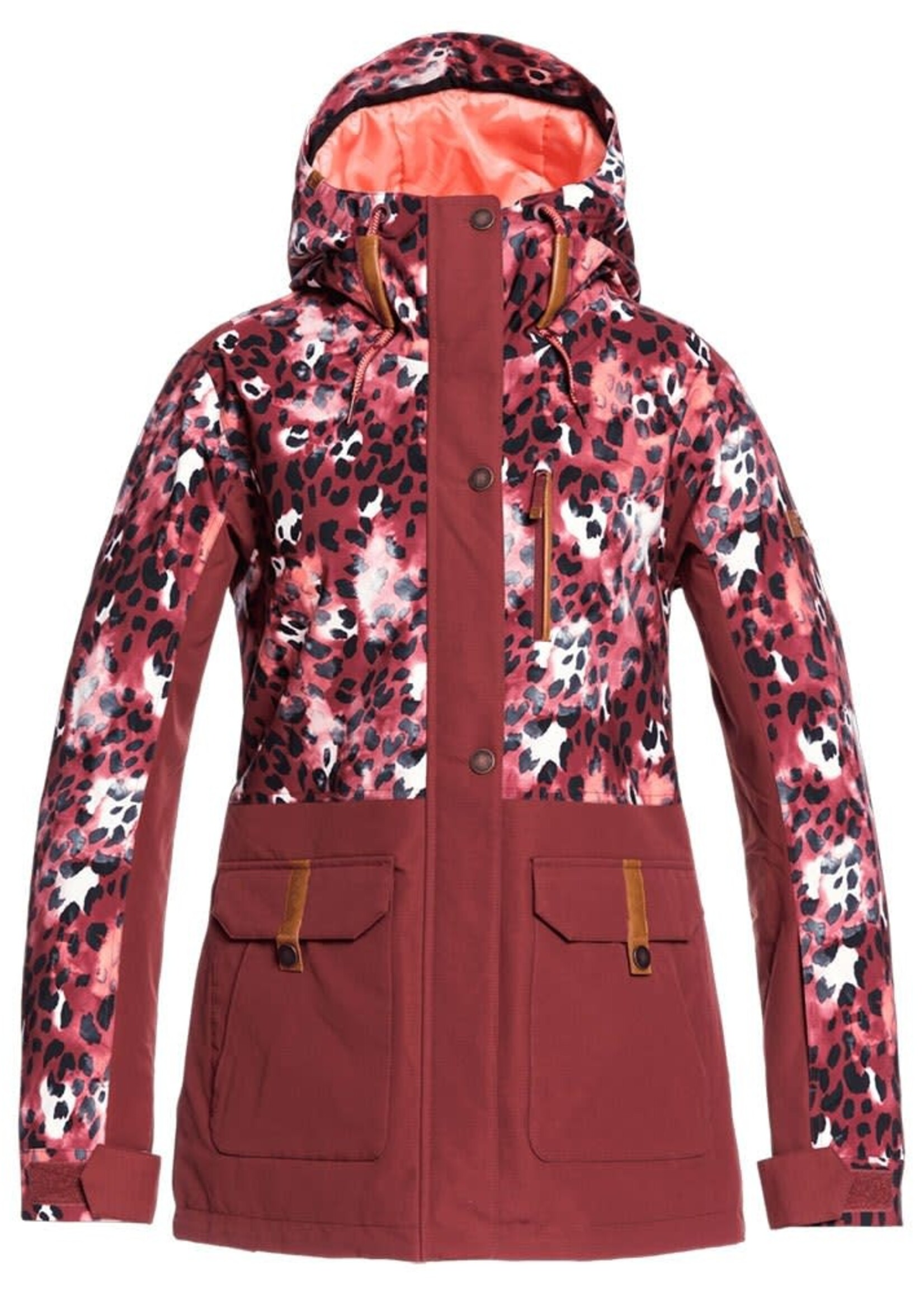 Roxy Women's Andie Snow Jacket | Oxblood