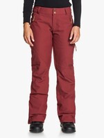 Roxy Women's Cabin Shell Snow Pant | Burgundy