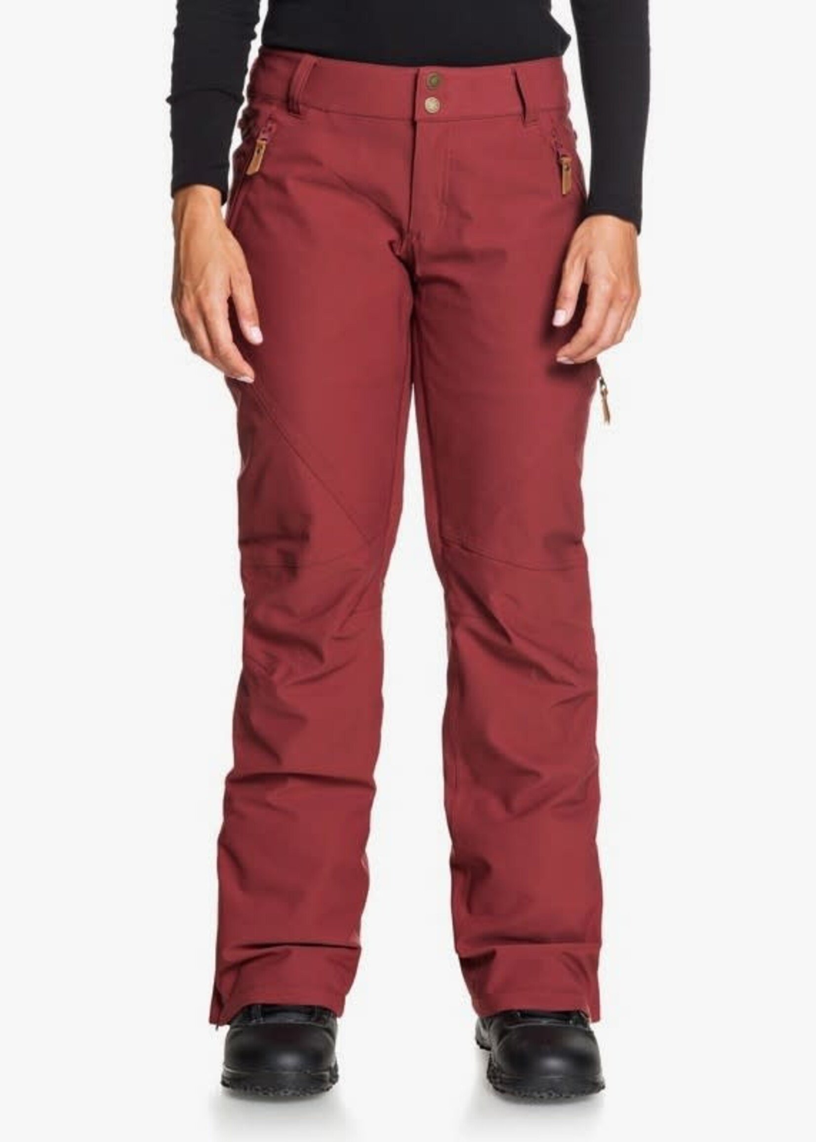 Roxy Women's Cabin Shell Snow Pant | Burgundy