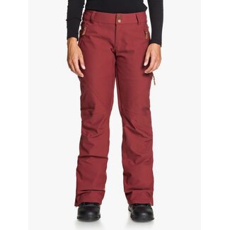 Roxy Women's Cabin Shell Snow Pant | Burgundy