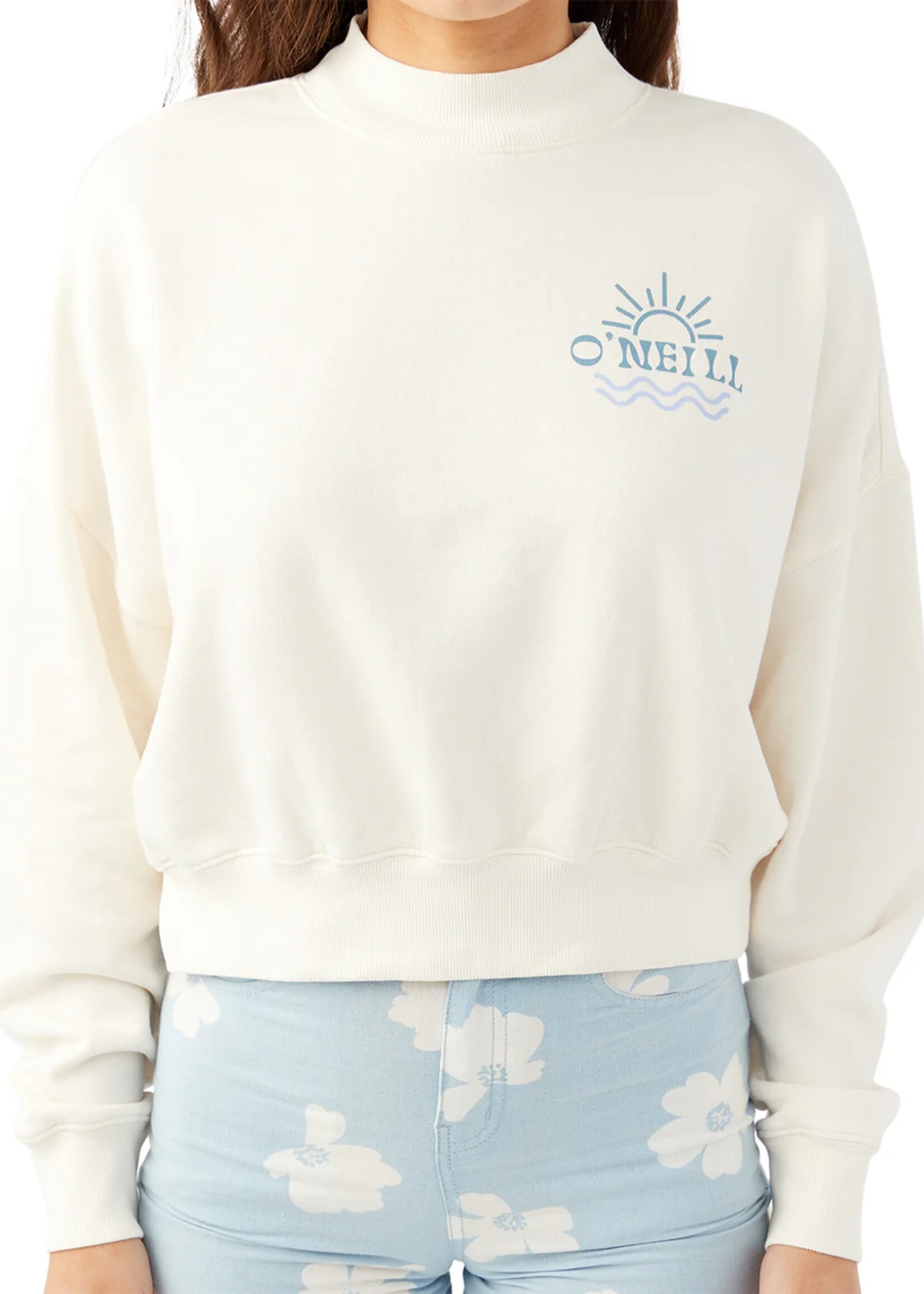 O'Neill Women's Moment Crop Crewneck