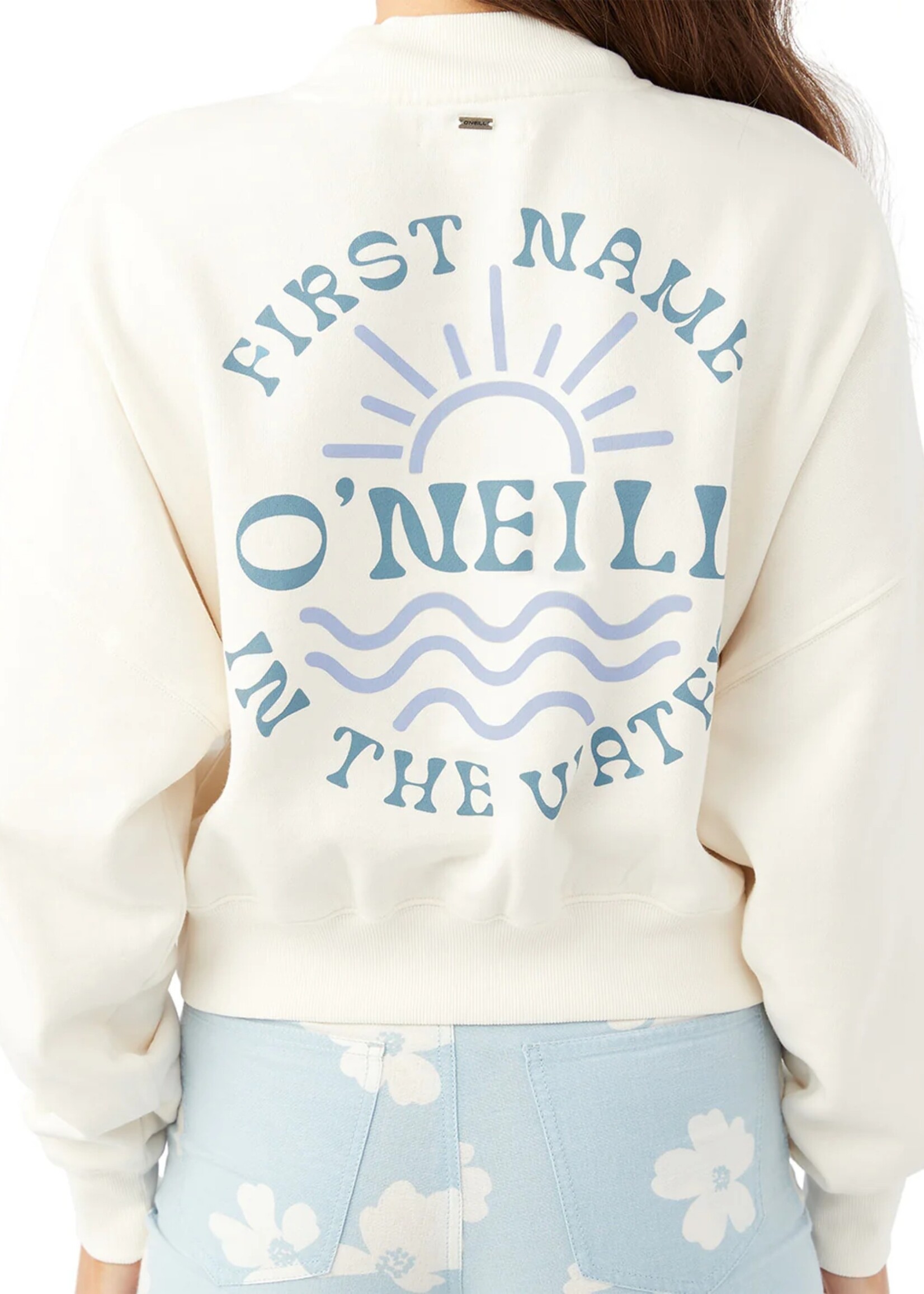 O'Neill Women's Moment Crop Crewneck