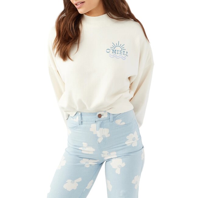 O'Neill Women's Moment Crop Crewneck