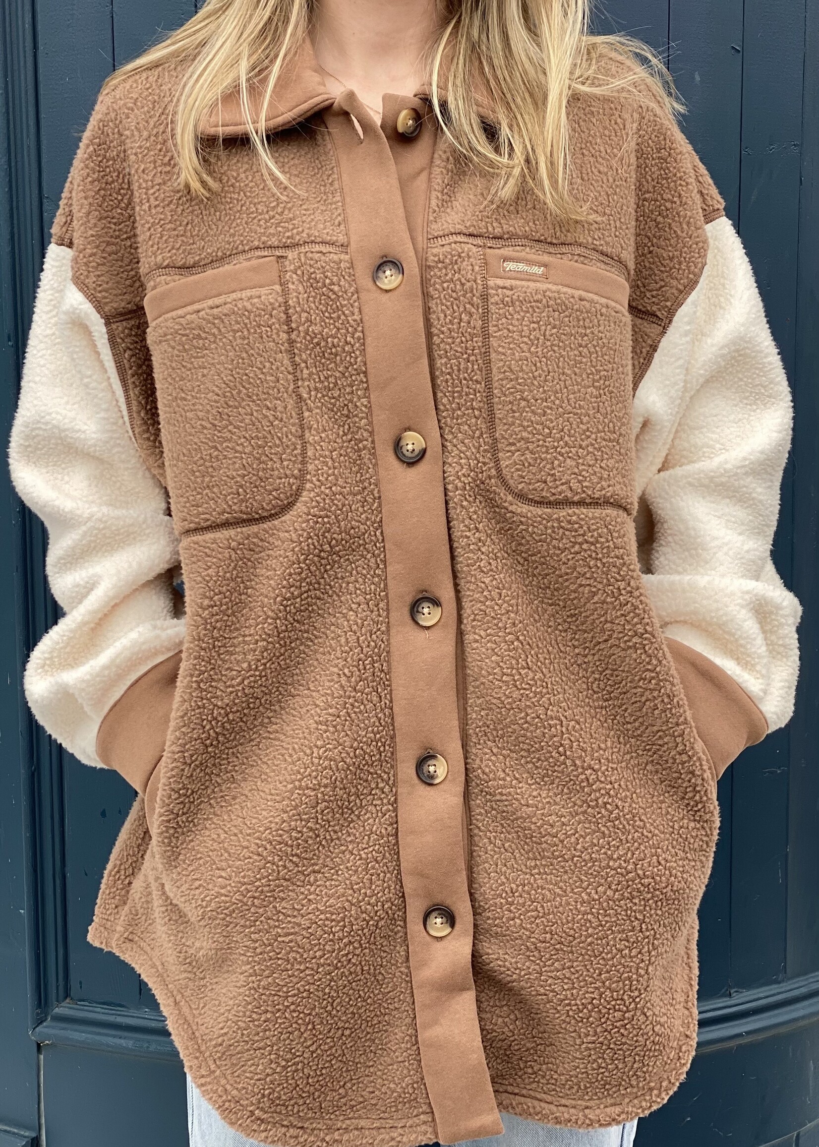 TEAMLTD Women's Fleece Scoop Jacket