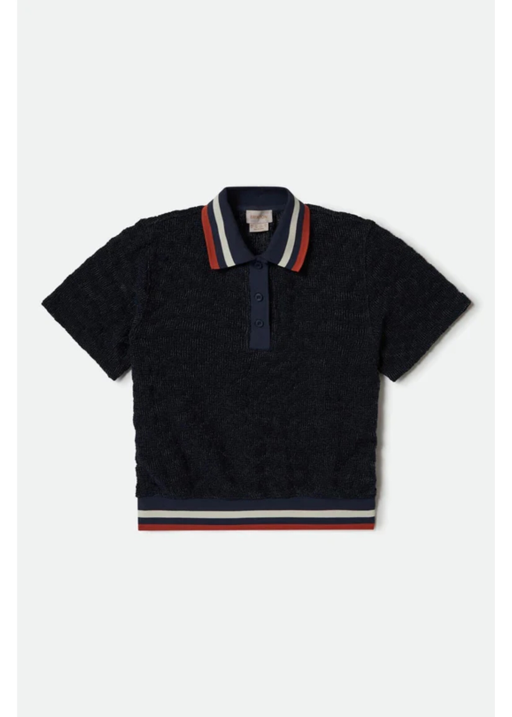 Brixton Women's Retro Mesh Short Sleeve Polo