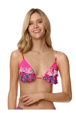 Maaji The Greatest Estelle Ruffle Triangle Bikini Top