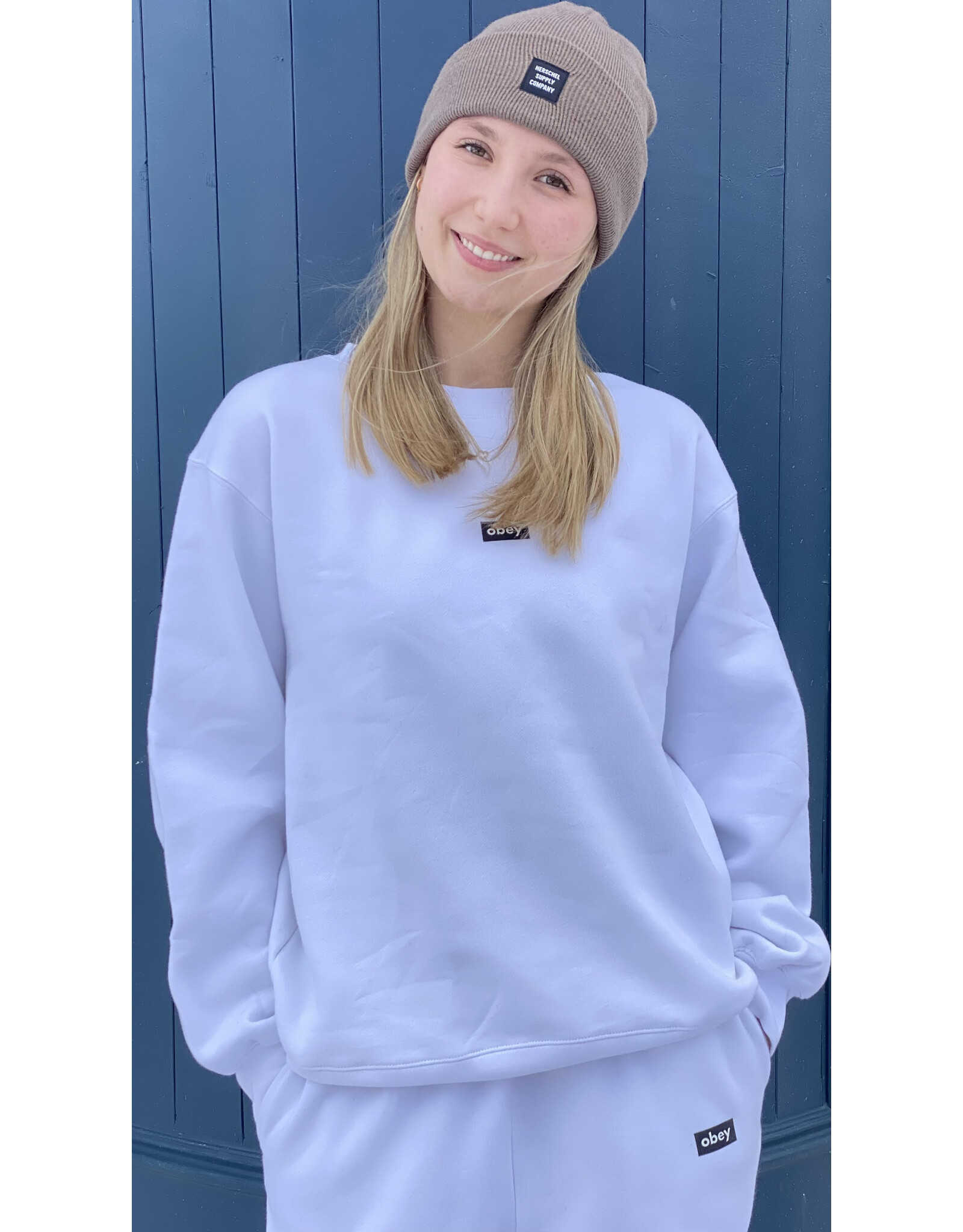 OBEY women's Tag Crewneck