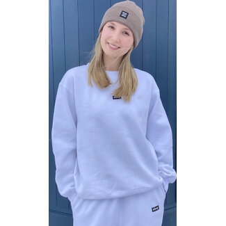 OBEY Women's Tag Crewneck | White