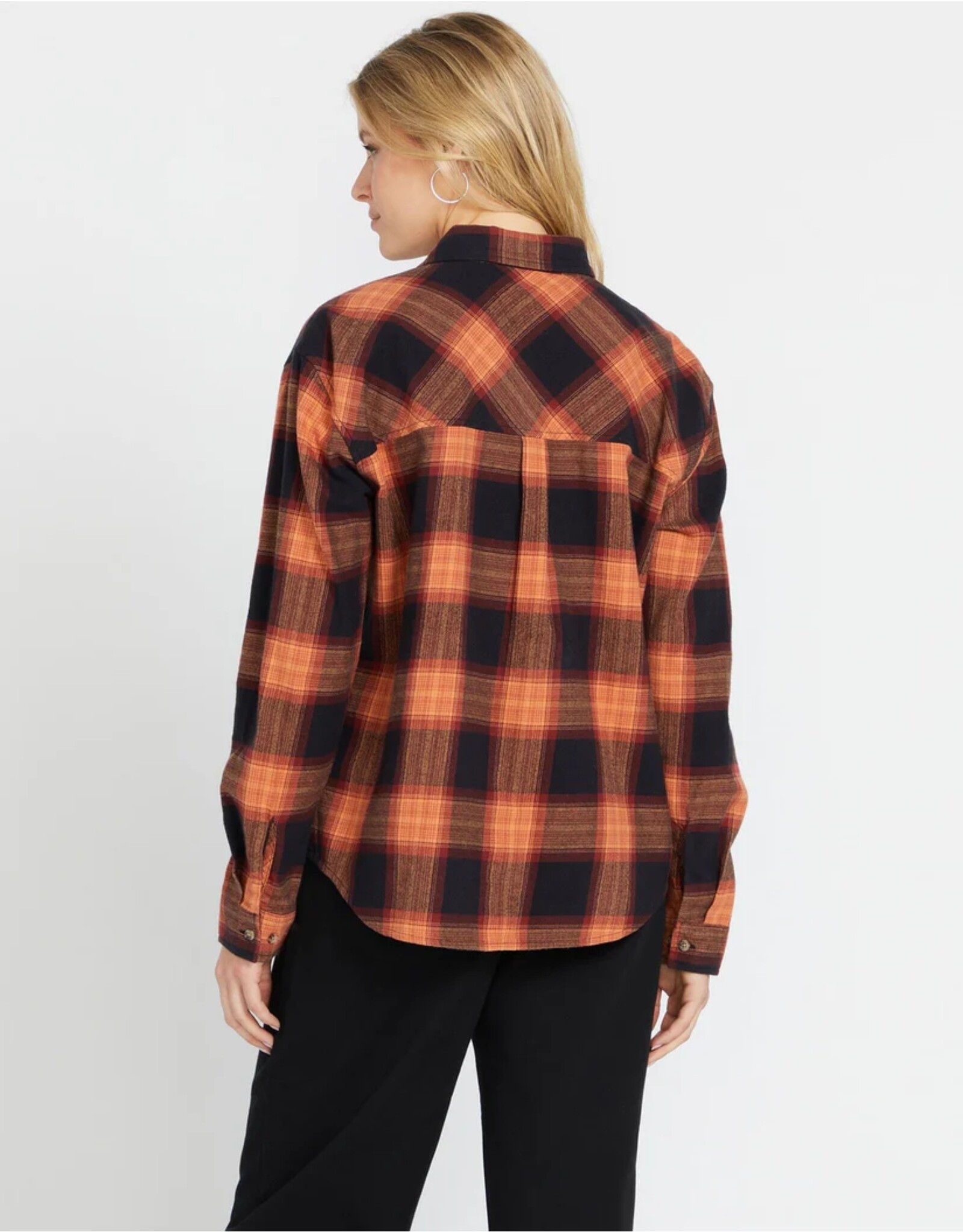 Volcom Plaid To Meet U Long Sleeve