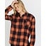 Volcom Women's Plaid To Meet U Long Sleeve
