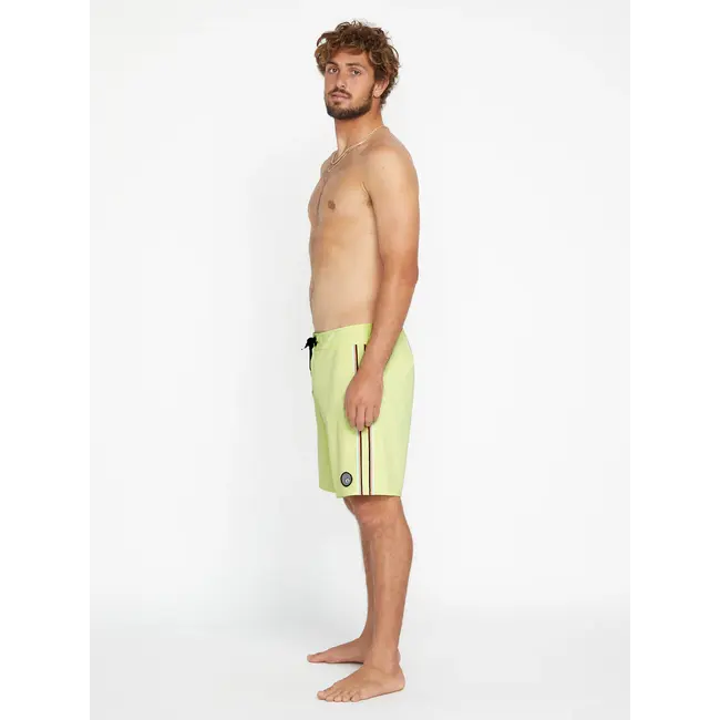 Volcom Men's Crafter Liberator Swim Trunks | Shadow Lime