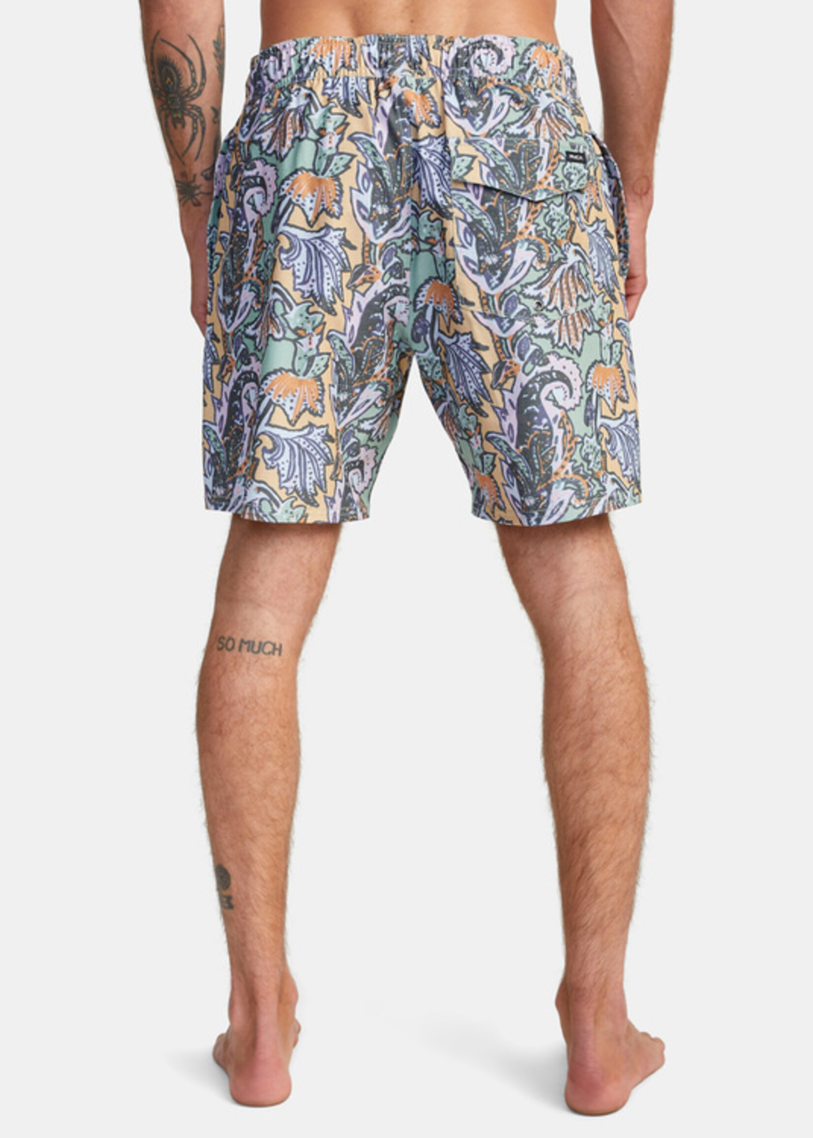 RVCA Men's Daily Elastic Swim Short