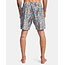 RVCA Men's Daily Elastic Waist 17" Swim Short | Spinach