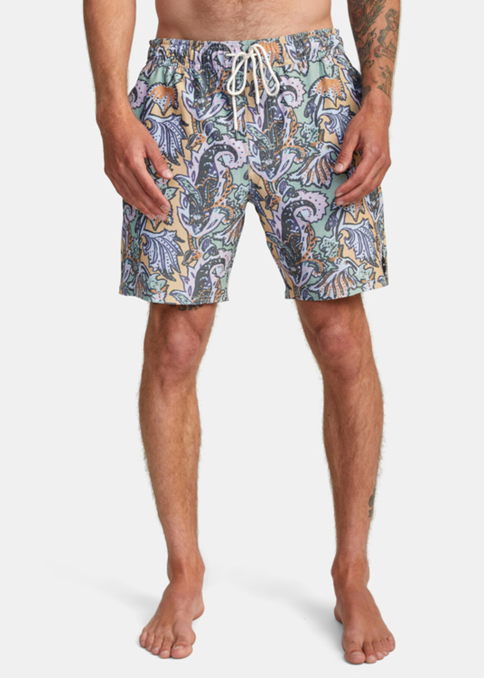 RVCA Men's Daily Elastic Swim Short
