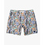 RVCA Men's Daily Elastic Waist 17" Swim Short | Spinach