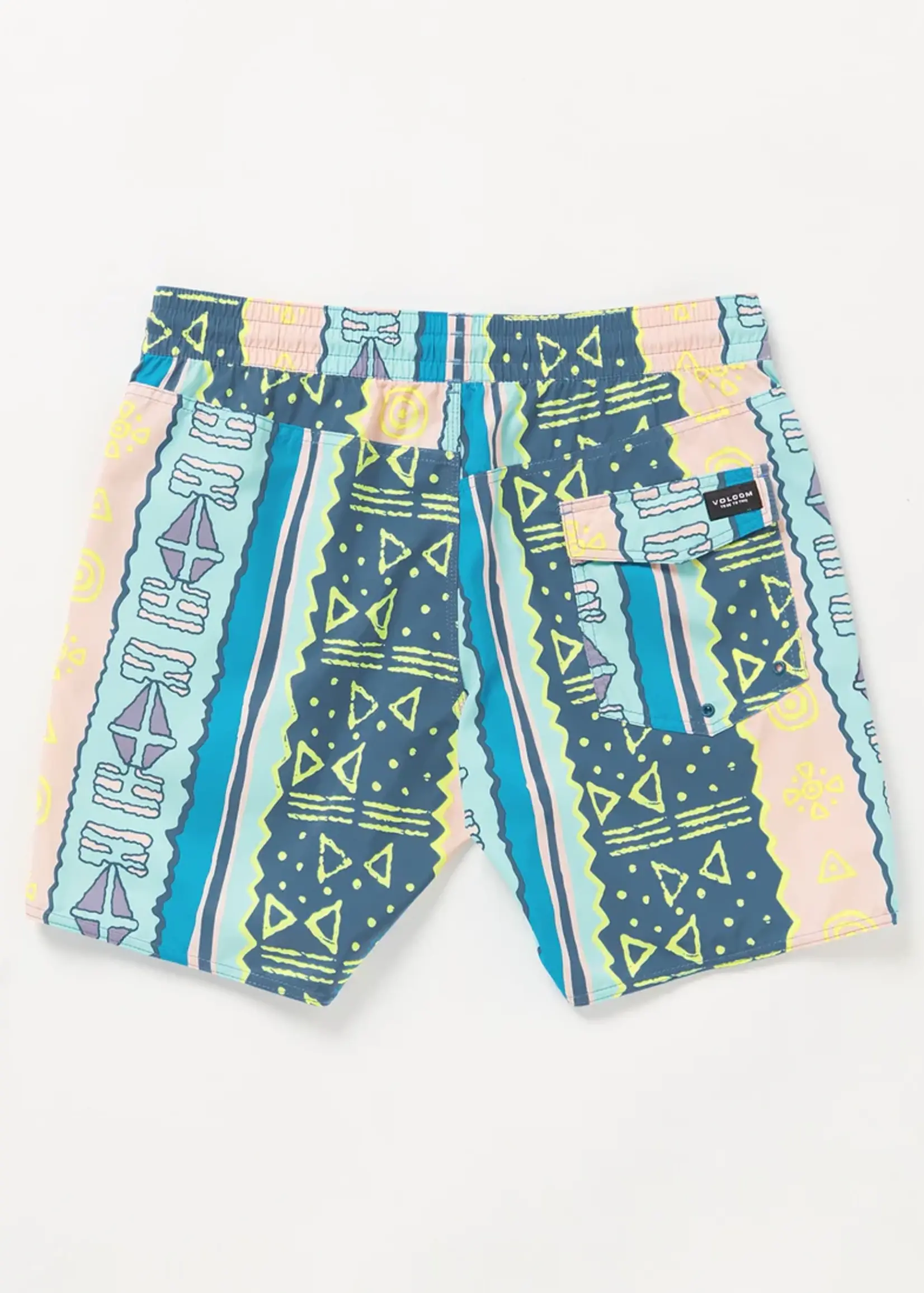Volcom Men's Lido Print 17" Swim Trunk