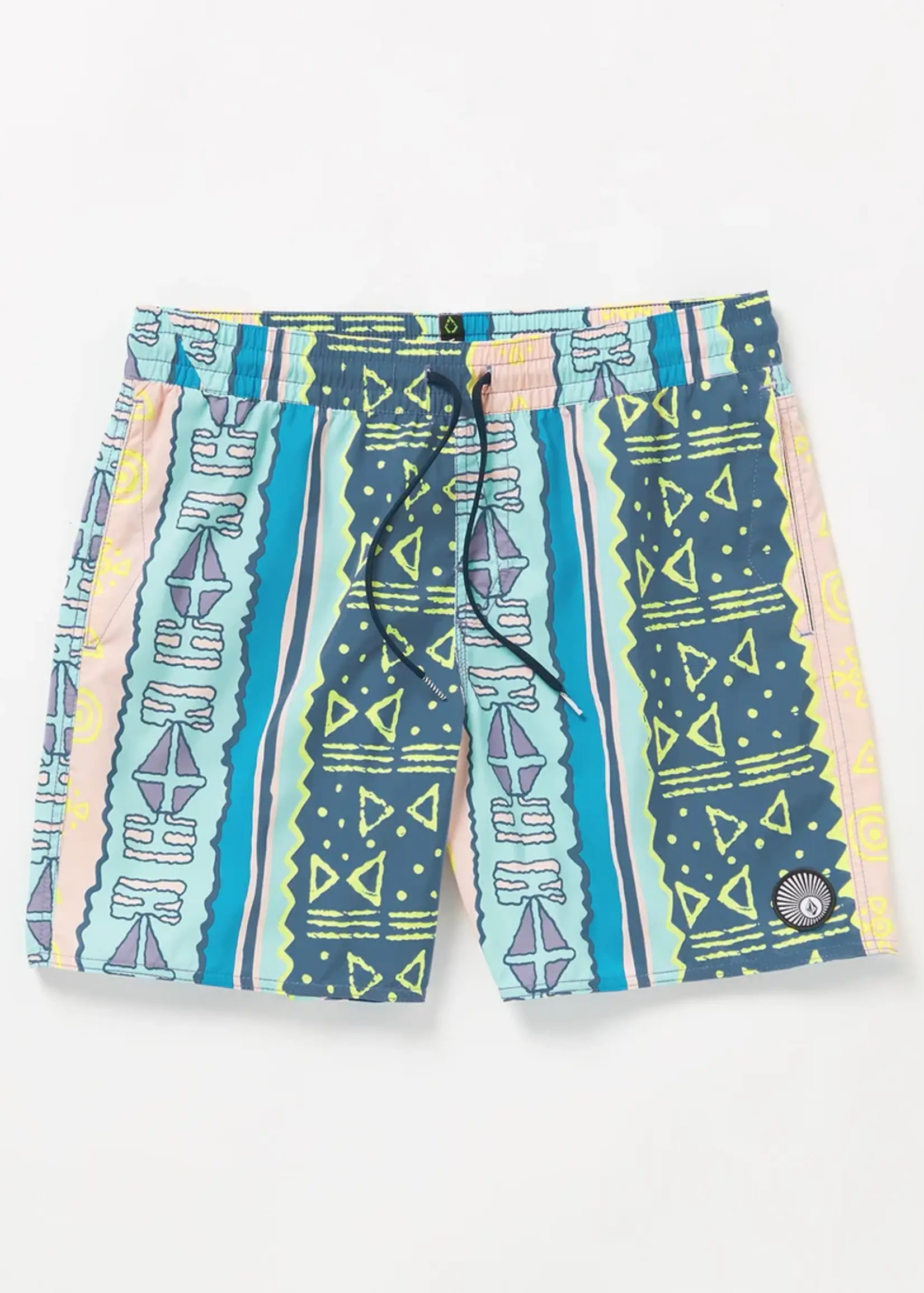 Volcom Men's Lido Print 17" Swim Trunk