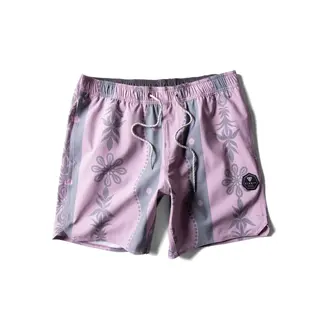 Vissla Medewi 16.5" Ecolastic Swim Short | Dusty Rose