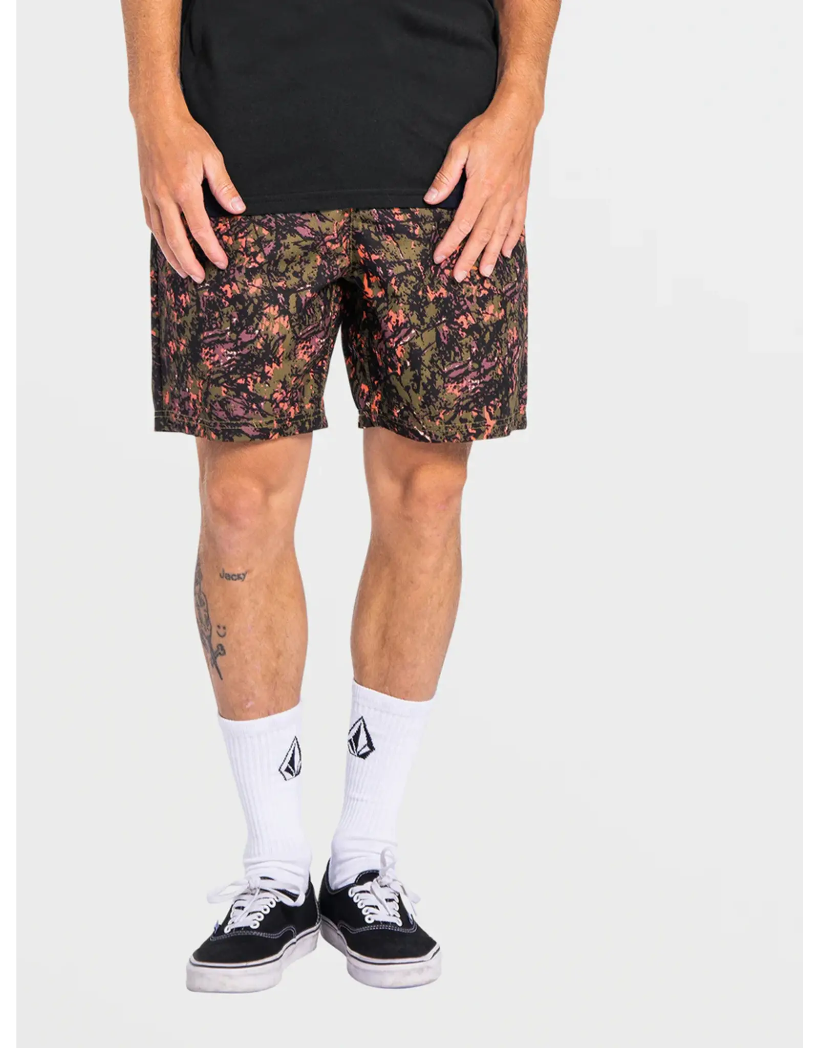 Volcom Topside Trail Elastic Waist Shorts