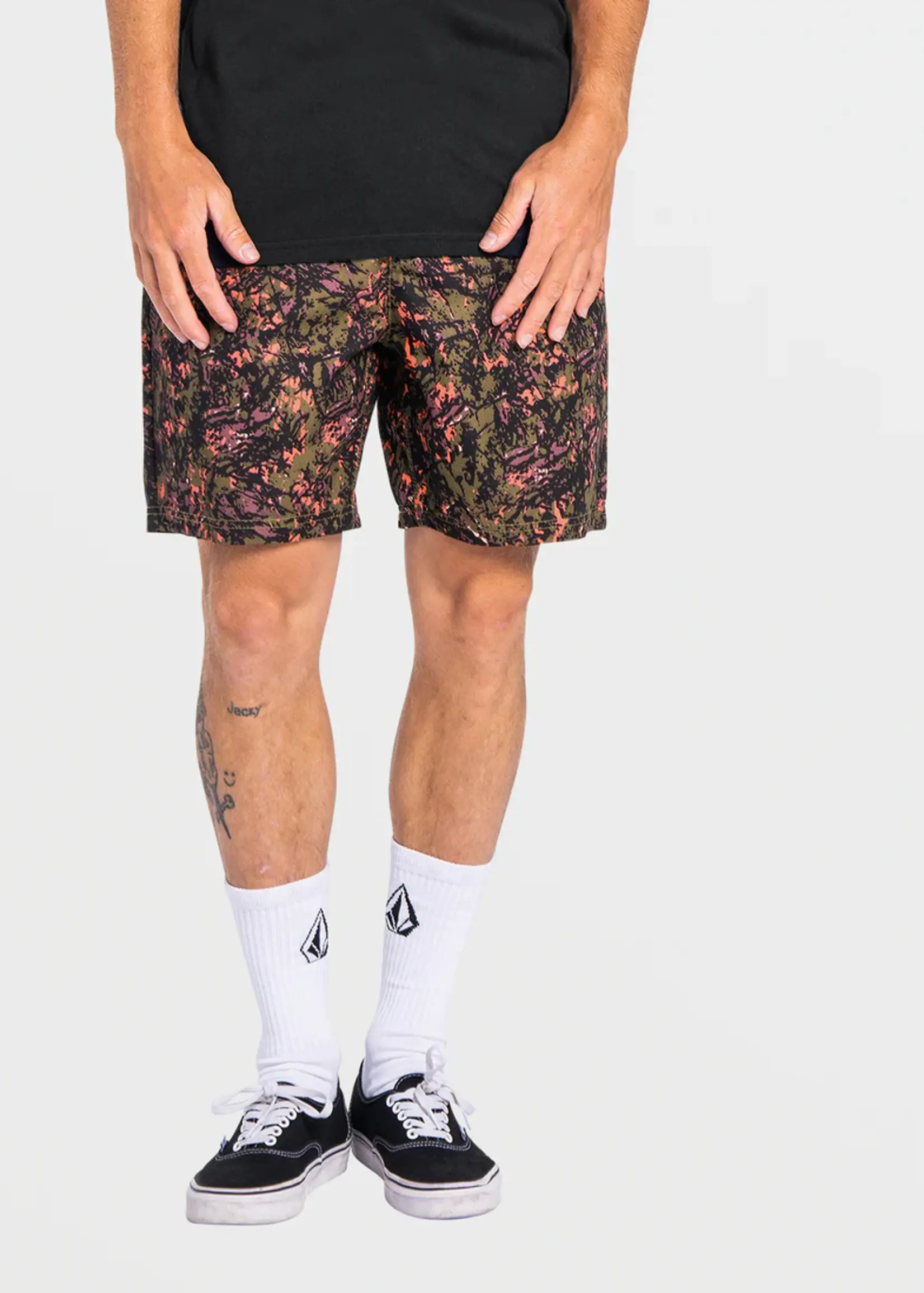 Volcom Topside Trail Elastic Waist Shorts