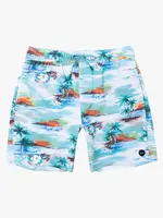 RVCA VA Pigment Print Elastic Waist 17" Boardshort