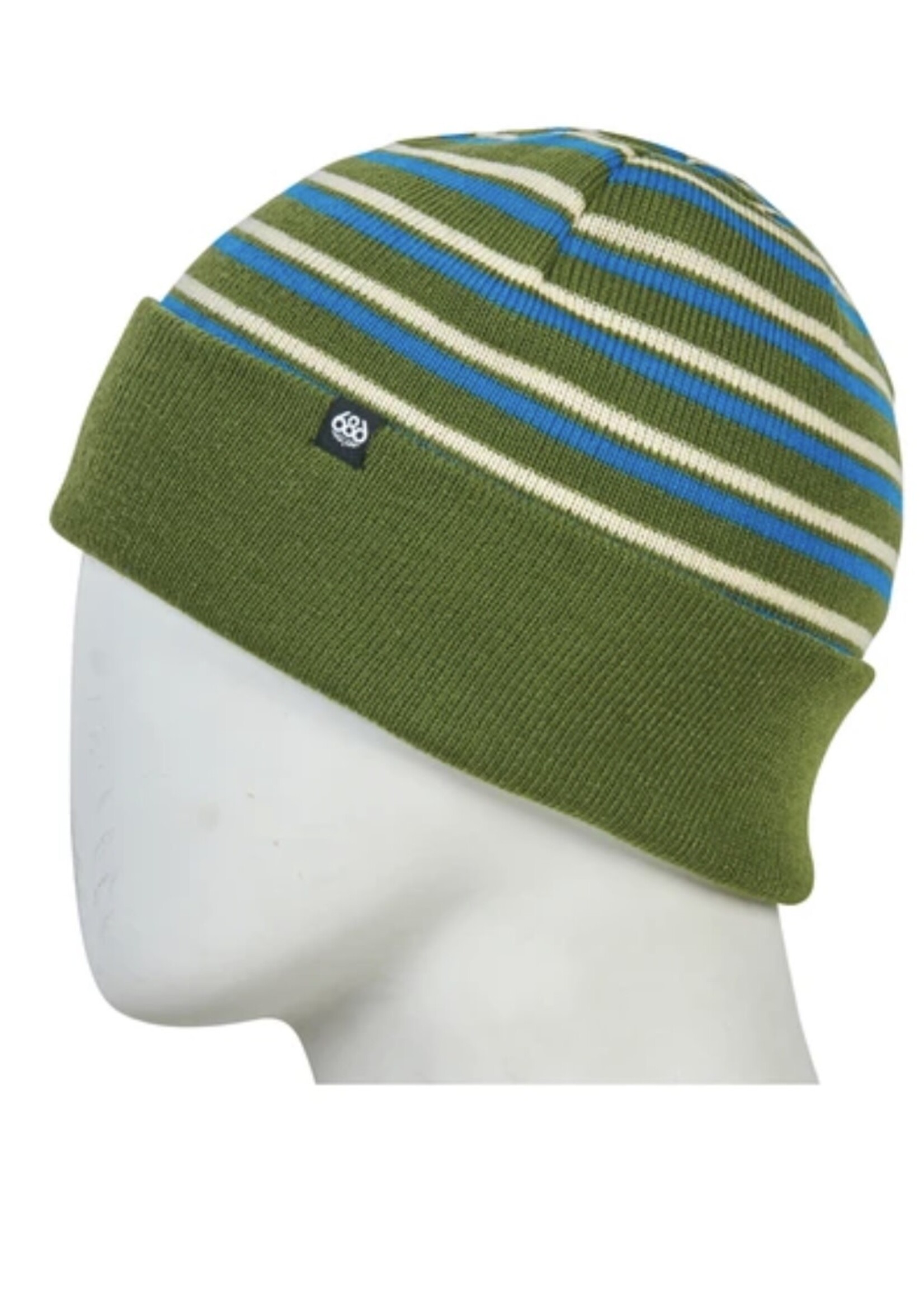 686 Stripe Beanie | Surplus Green