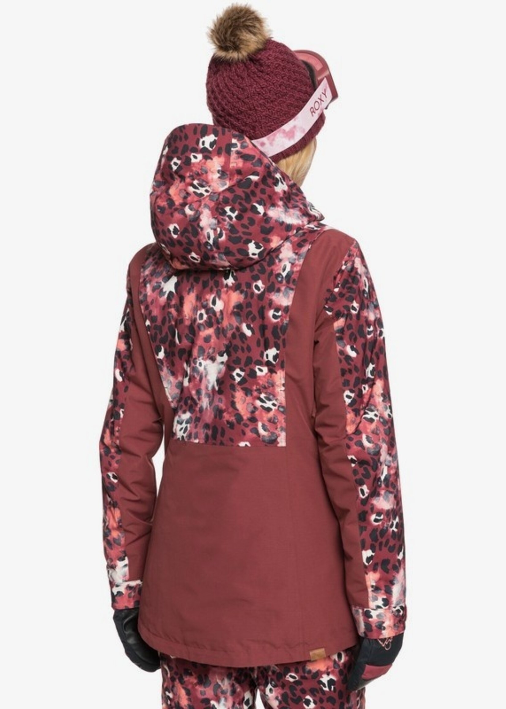 Roxy Women's Andie Snow Jacket | Oxblood