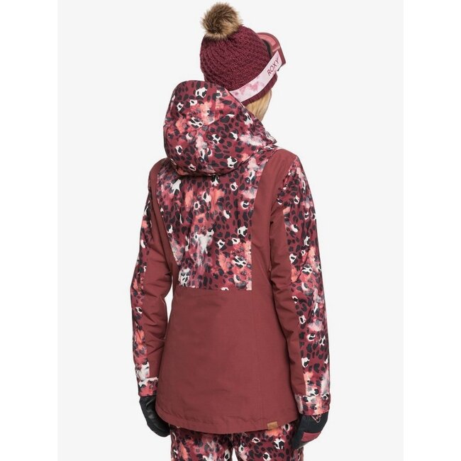 Roxy Women's Andie Snow Jacket | Oxblood