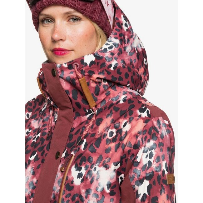 Roxy Women's Andie Snow Jacket | Oxblood