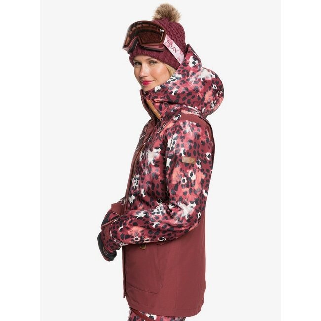 Roxy Women's Andie Snow Jacket | Oxblood