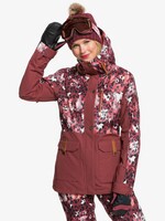 Roxy Women's Andie Snow Jacket | Oxblood