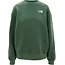 The North Face Women's Evolution Oversized Crewneck Sweater | Duck Green