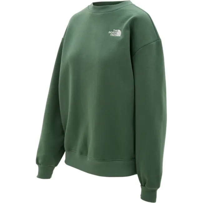 The North Face Women's Evolution Oversized Crewneck Sweater | Duck Green