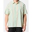 Brixton Men's Cru Stripe Short Sleeve Woven Button Up