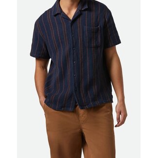 Brixton Bunker Waffle Stripe Woven