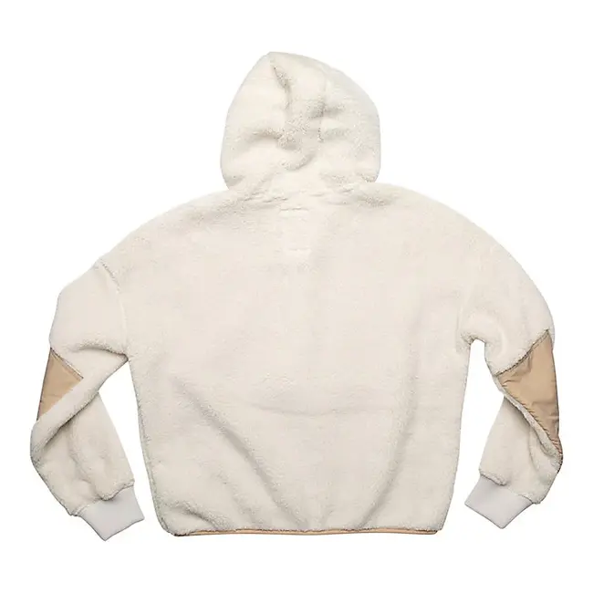 KAVU Women's Moon Ridge Sherpa Fleece Hoodie | Chalk