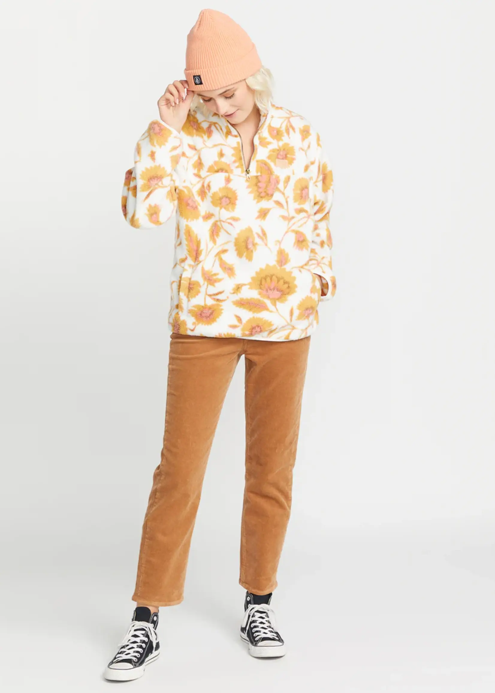 Volcom Pheelin It Mock Neck Pullover Sweater