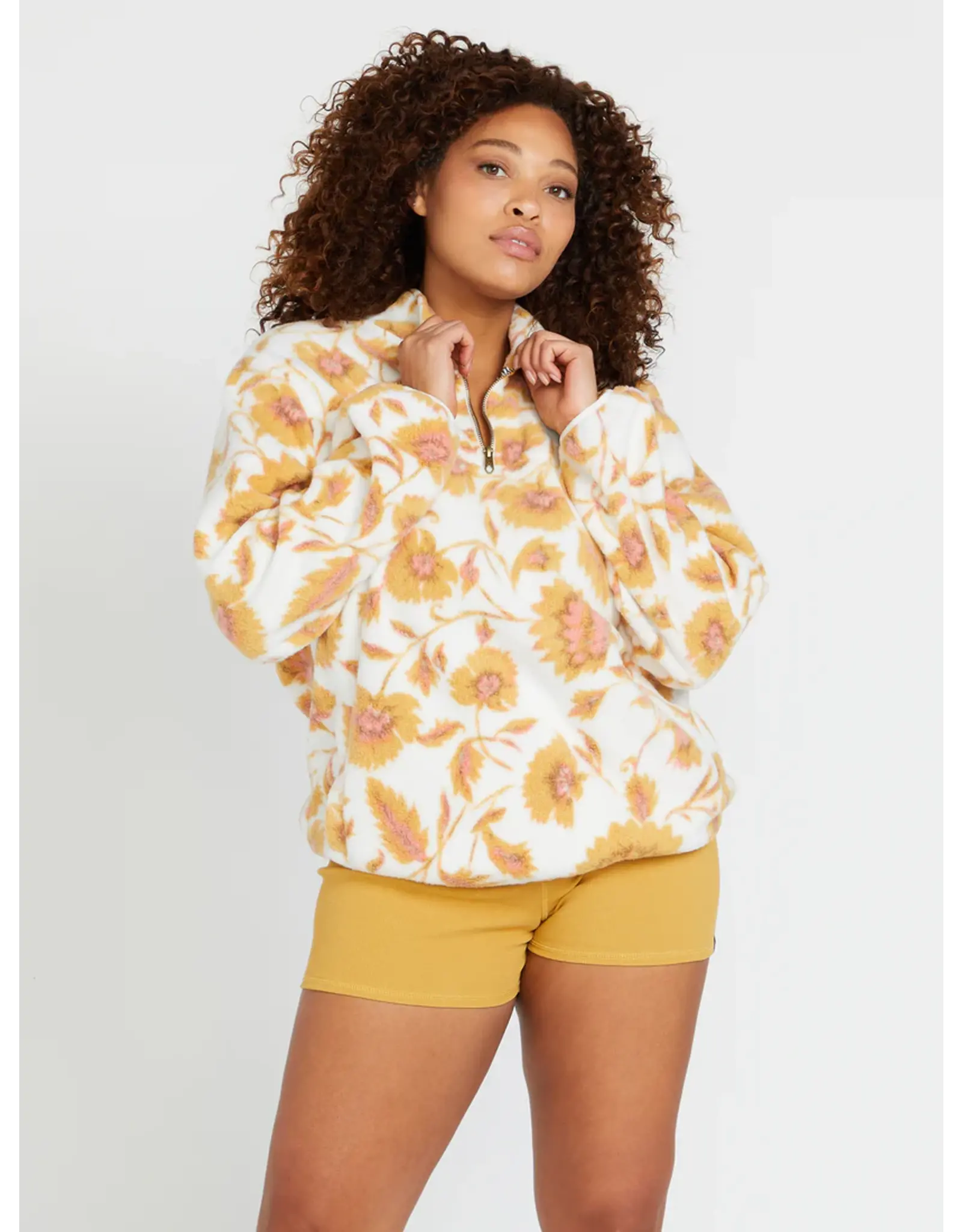Volcom Pheelin It Mock Neck Pullover Sweater