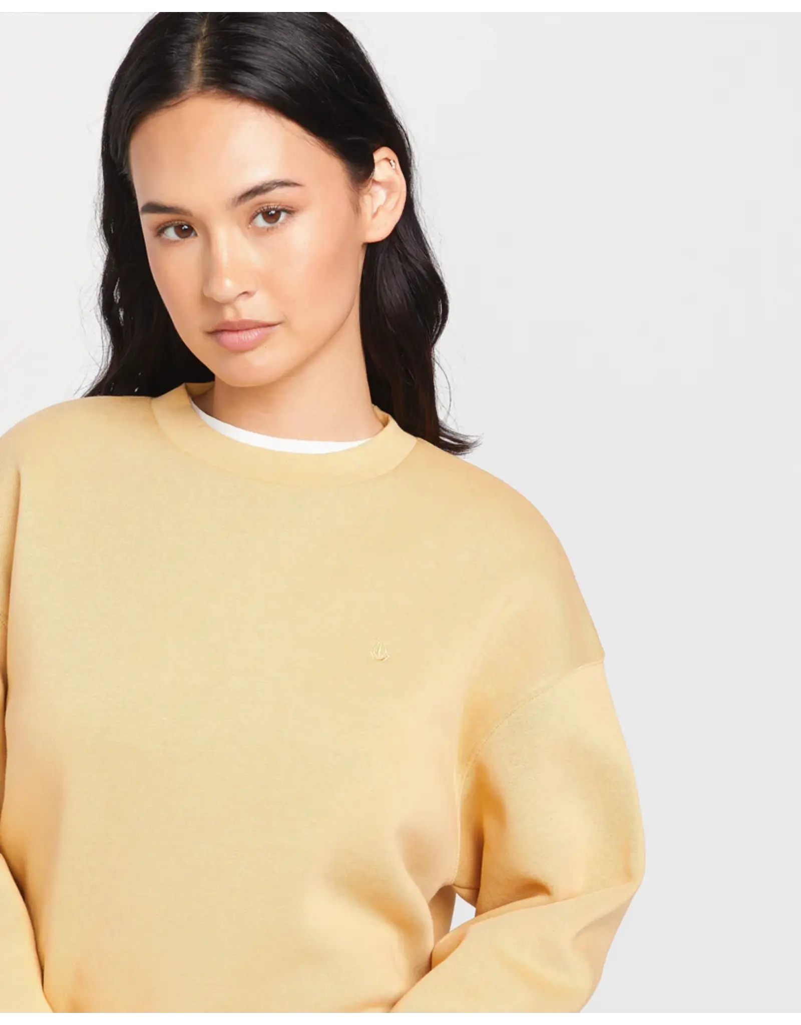 Volcom Women's Stone Heart Up Crew Sweatshirt