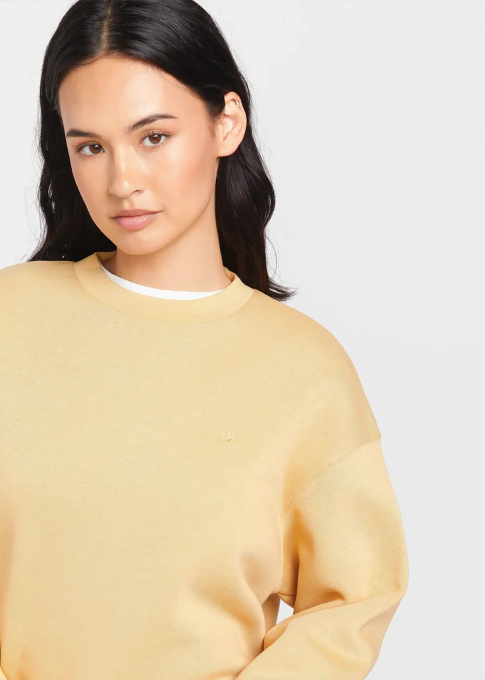 Volcom Women's Stone Heart Up Crew Sweatshirt