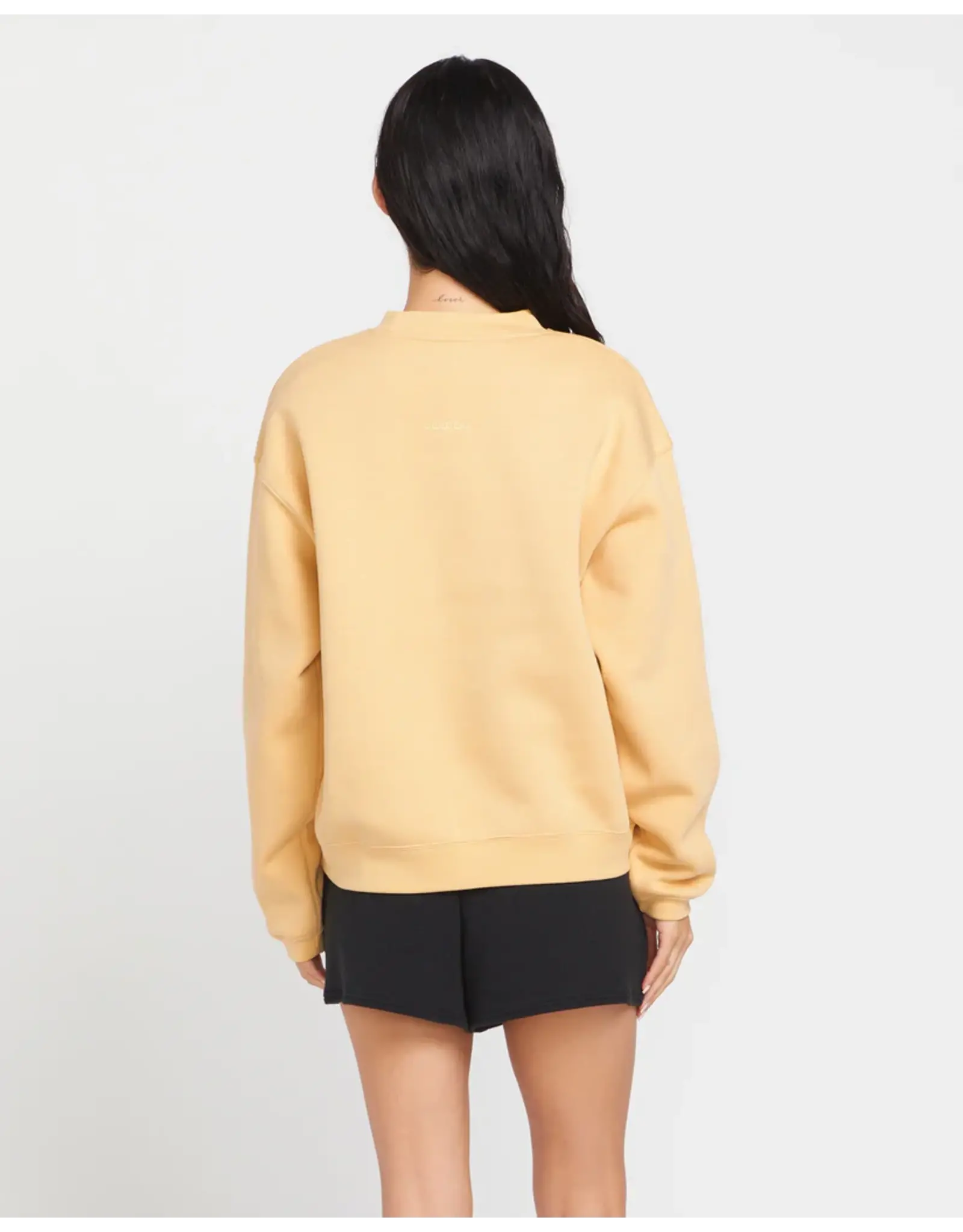 Volcom Women's Stone Heart Up Crew Sweatshirt