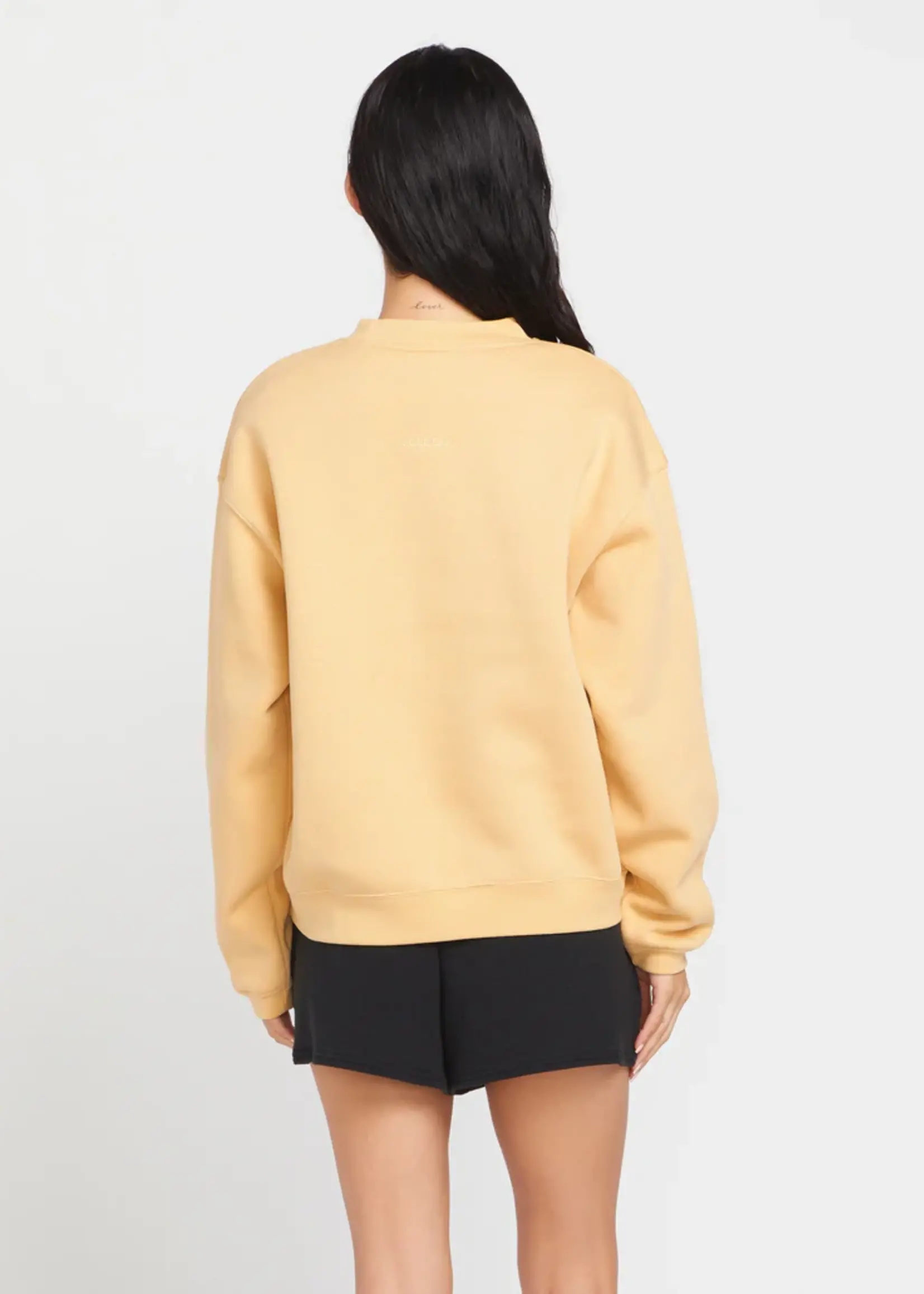 Volcom Women's Stone Heart Up Crew Sweatshirt