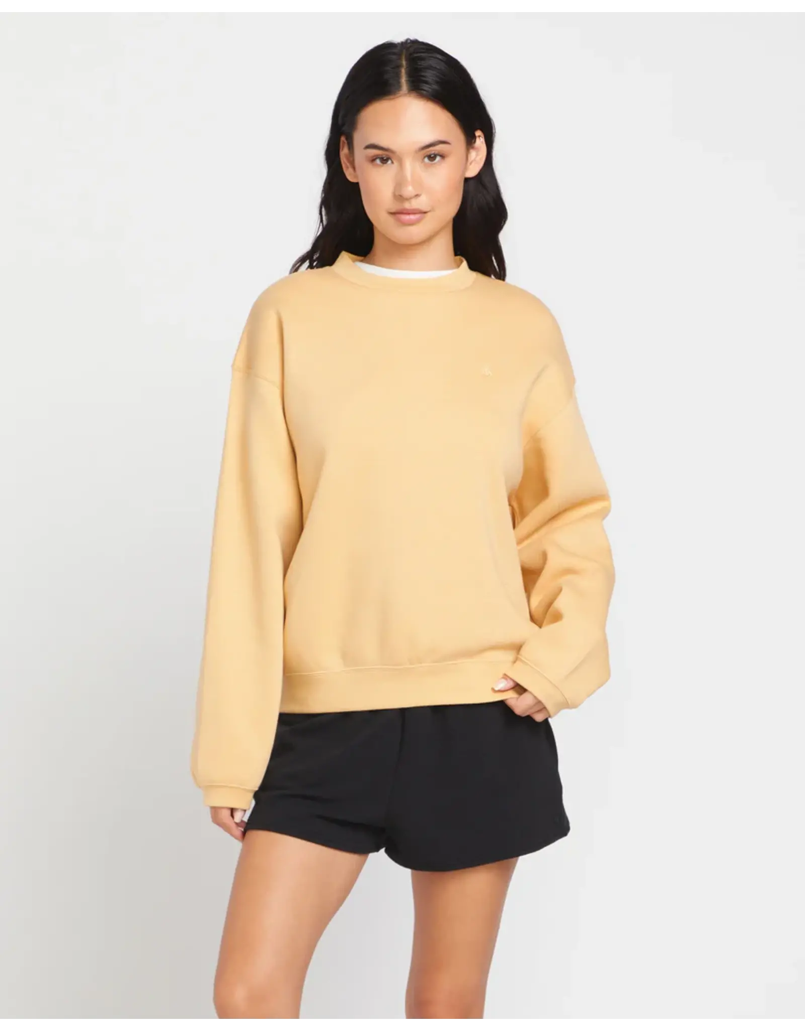 Volcom Women's Stone Heart Up Crew Sweatshirt