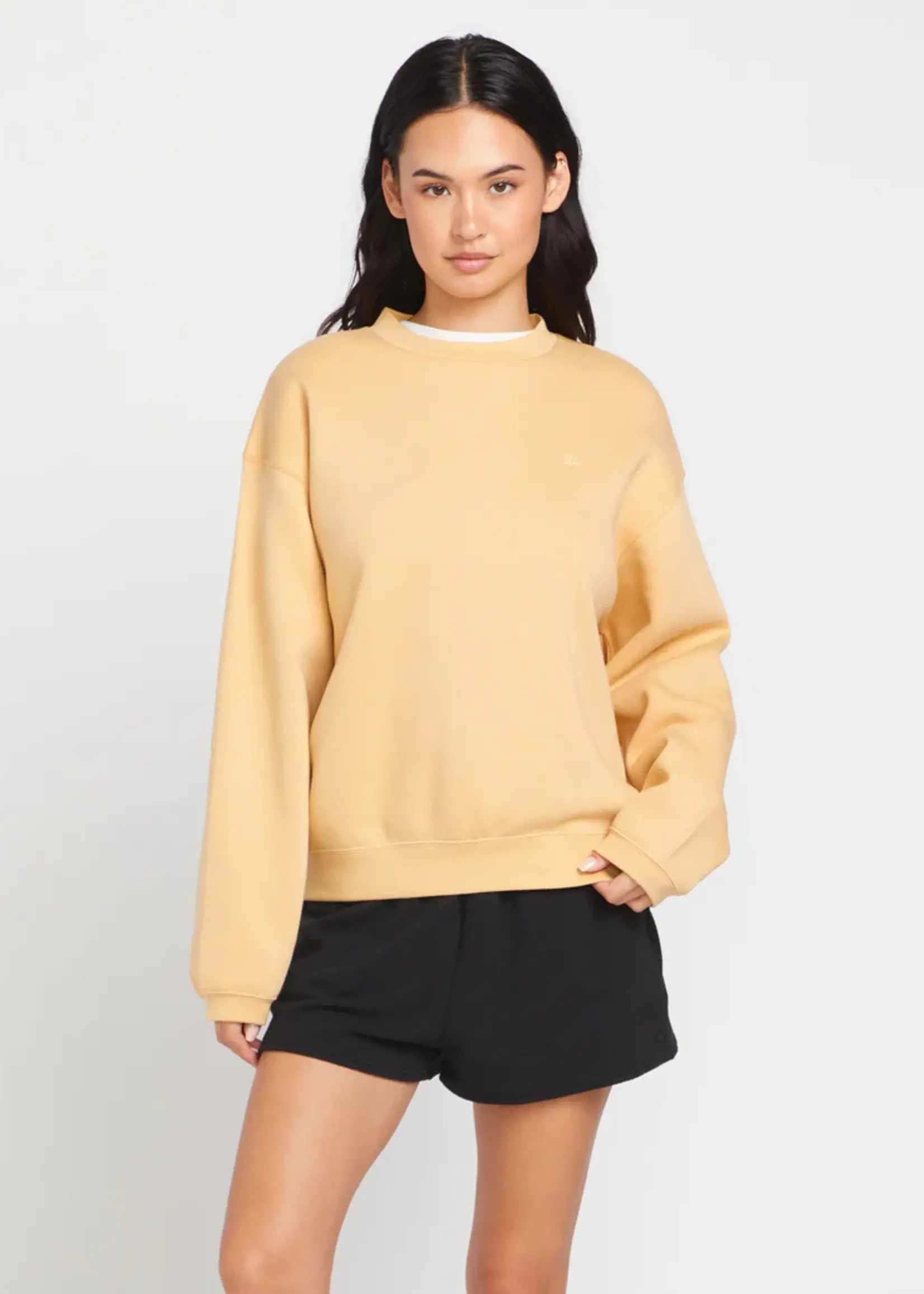 Volcom Women's Stone Heart Up Crew Sweatshirt