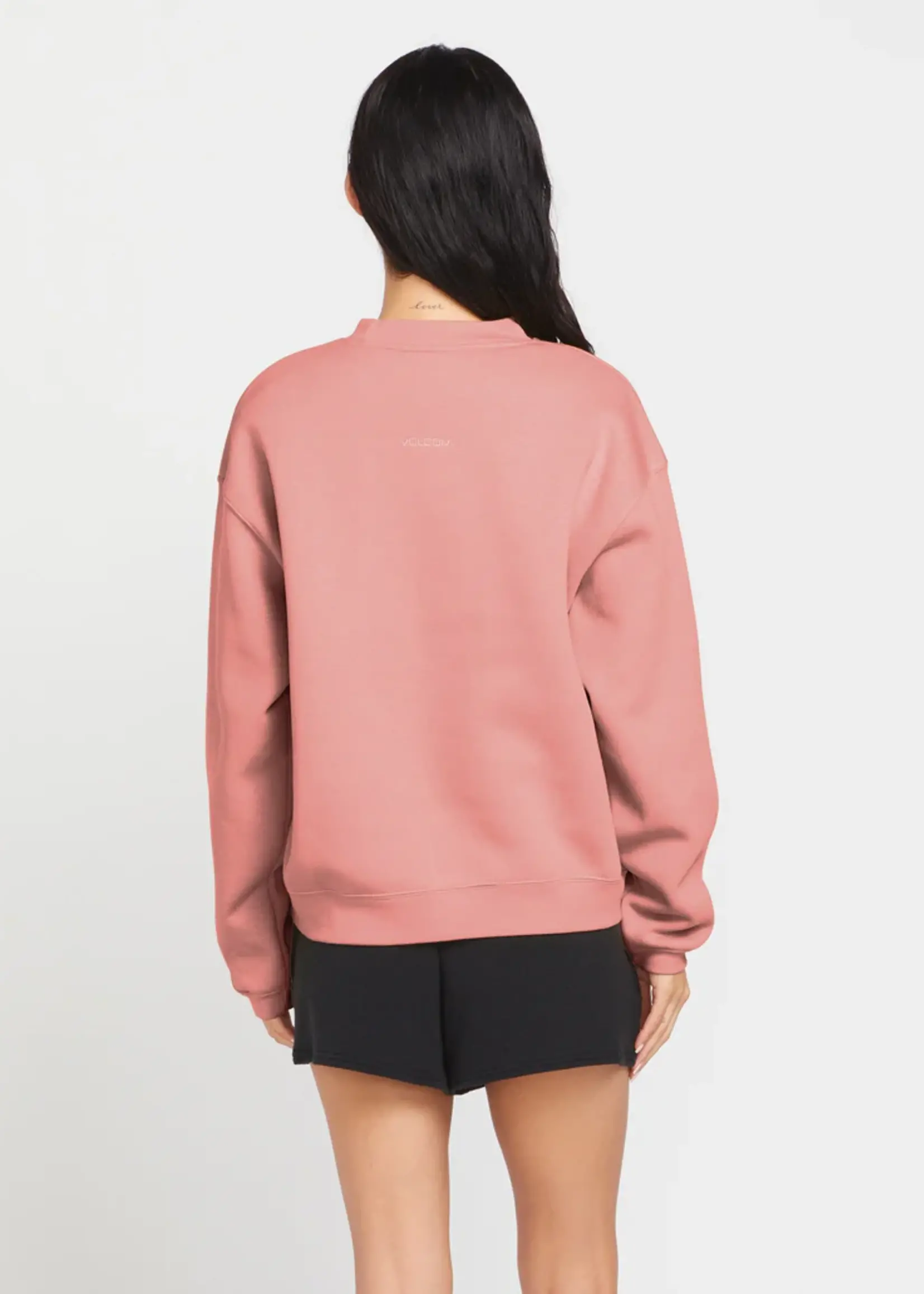 Volcom Women's Stone Heart Up Crew Sweatshirt