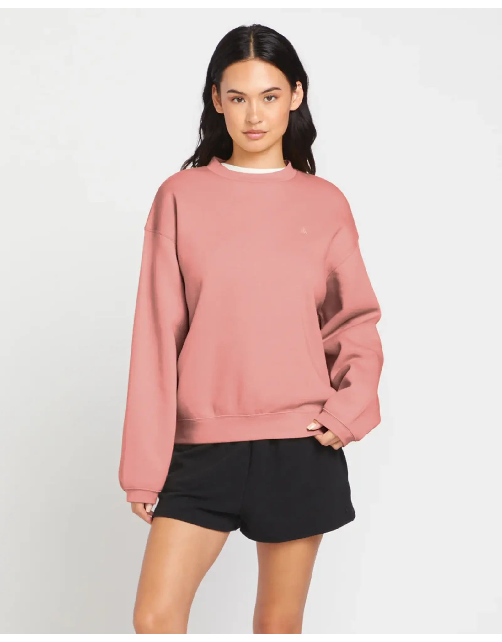 Volcom Women's Stone Heart Up Crew Sweatshirt