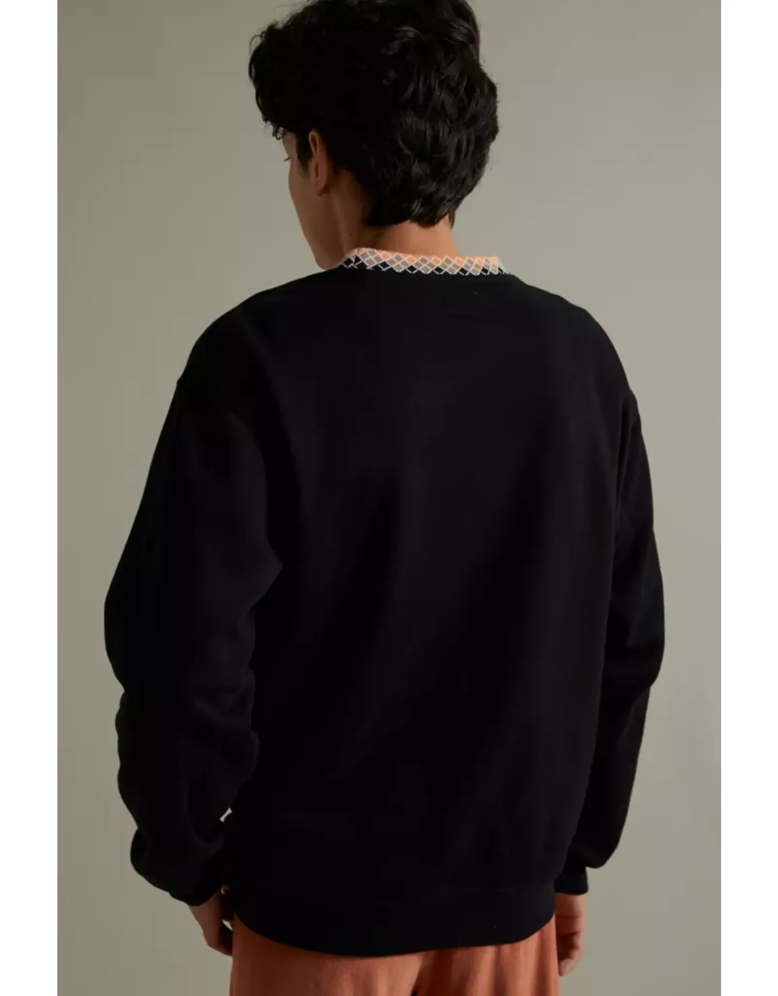 OBEY Verner Argyle Crewneck Sweater