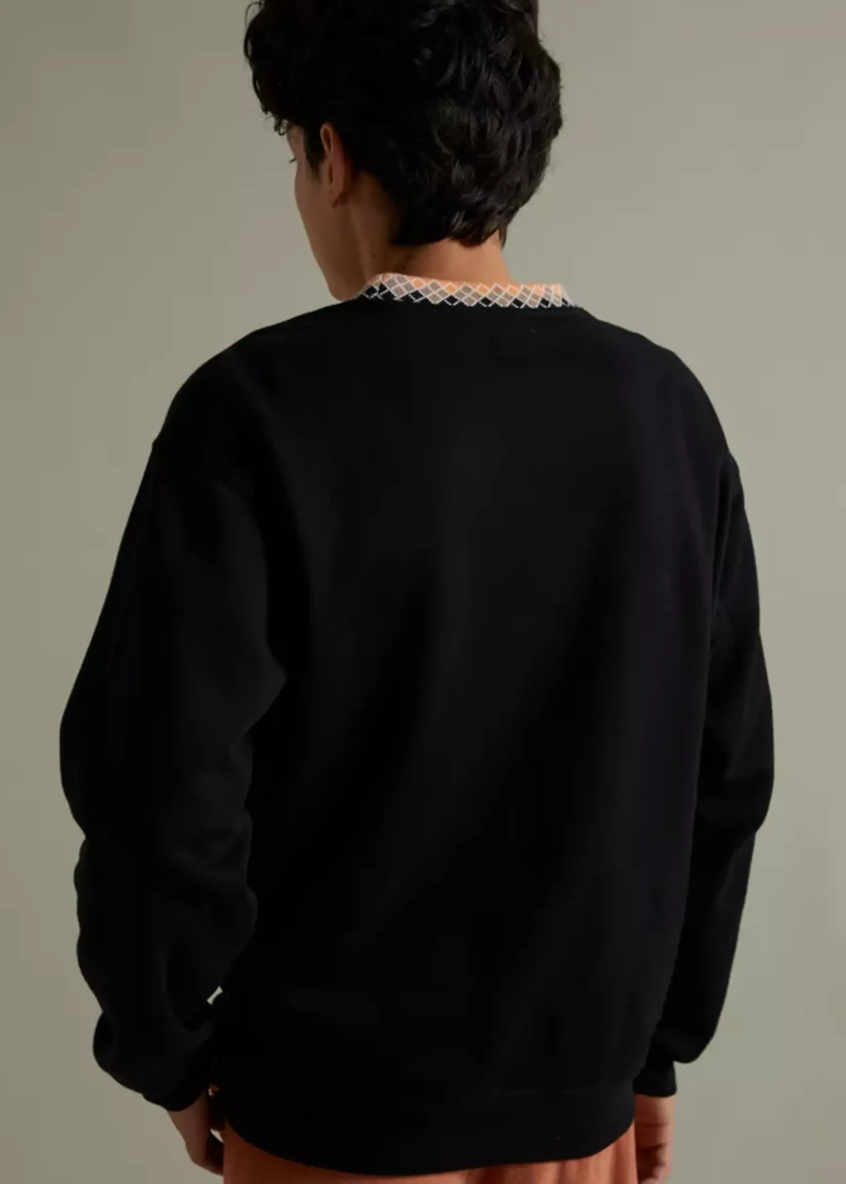 OBEY Verner Argyle Crewneck Sweater