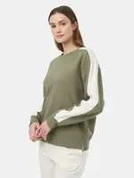 Blocked Sleeve Stripe Crew