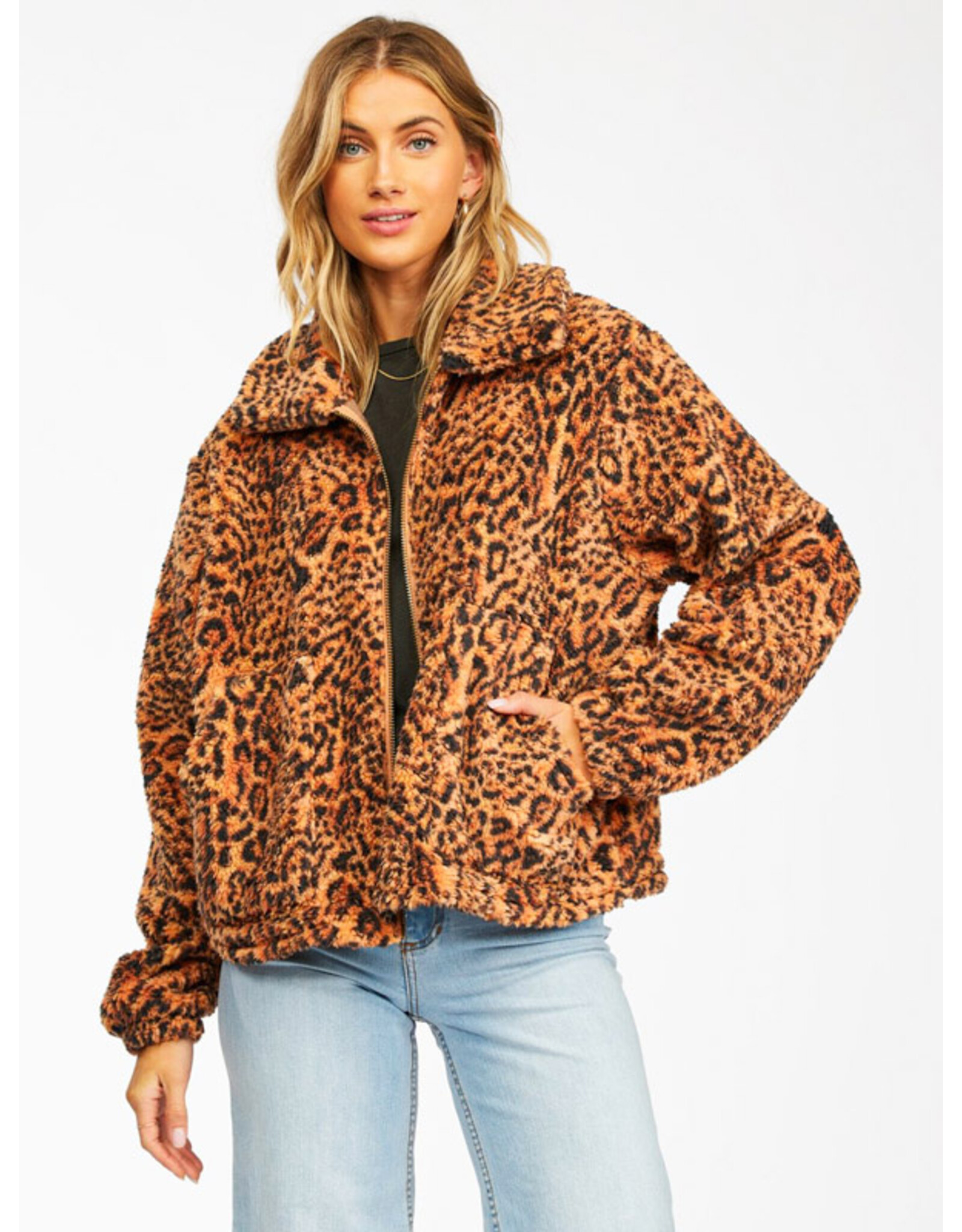 Billabong Always Cozy Zip Up Sherpa